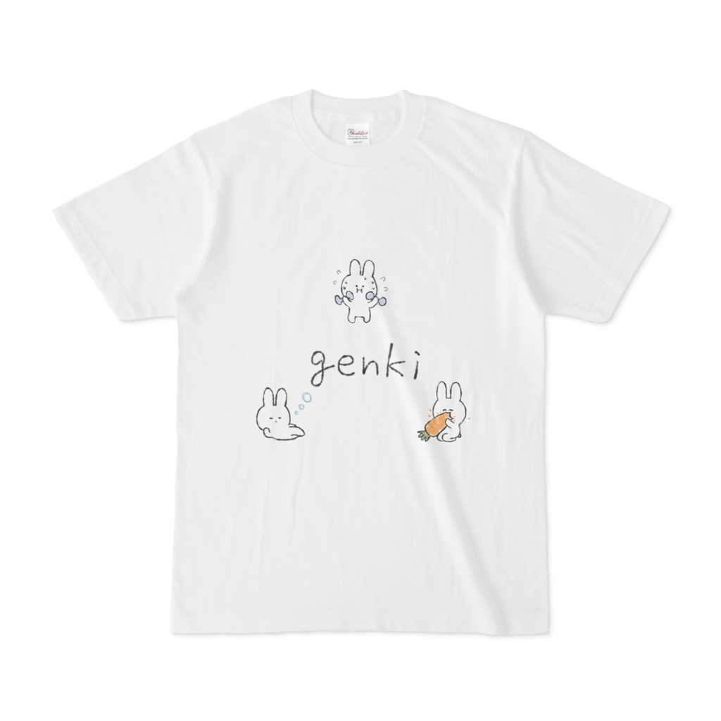 げんきうさぎのTシャツ