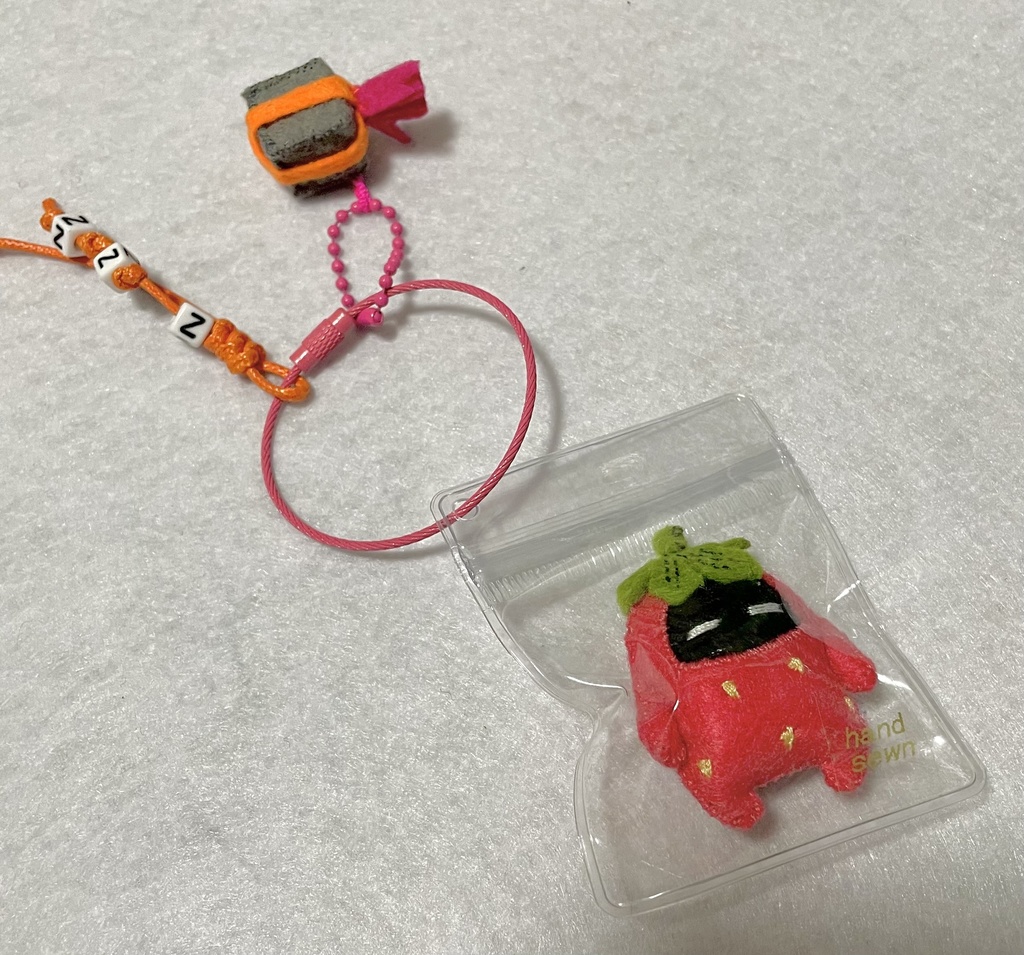 ミニミニボンプさんのキーチェーン