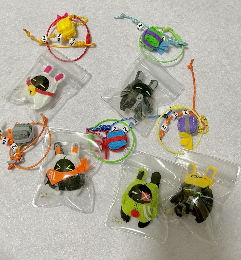 ミニミニボンプさんのキーチェーン