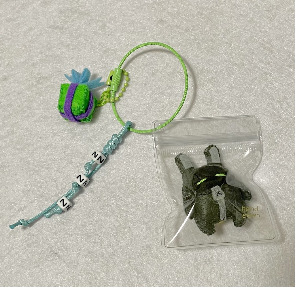 ミニミニボンプさんのキーチェーン