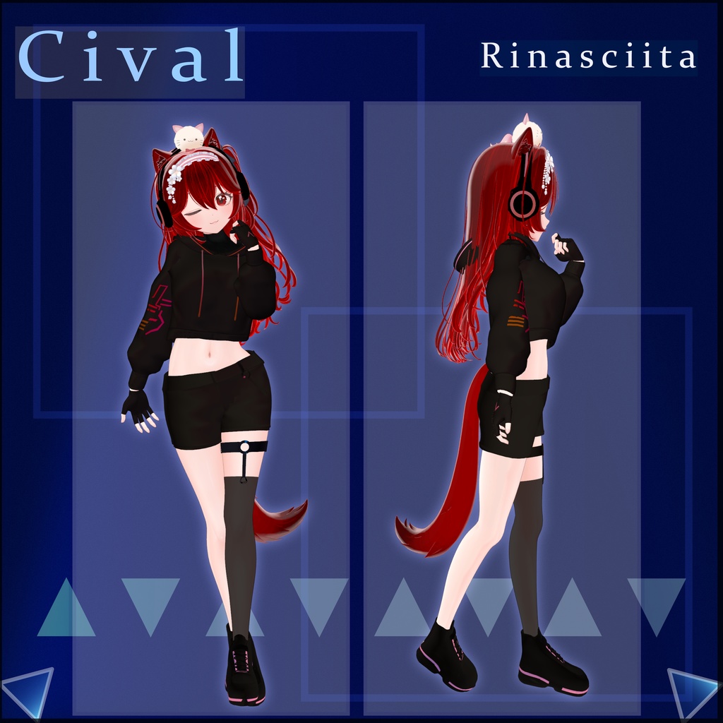 【 2Avater対応 】3D衣装 - Cival -