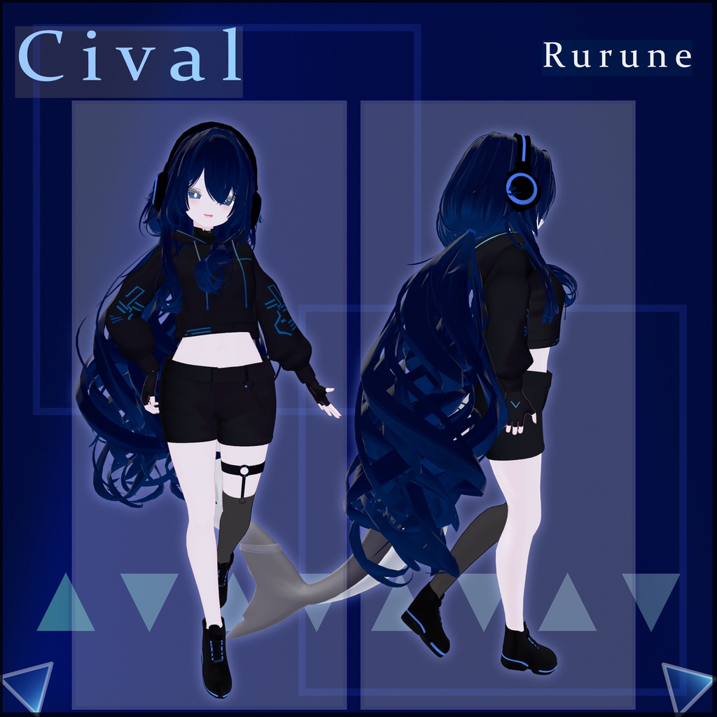 【 2Avater対応 】3D衣装 - Cival -