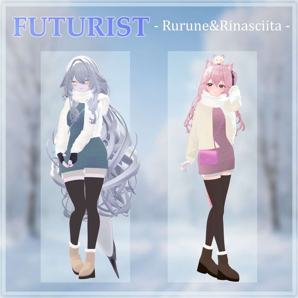 【 5Avater対応 】3D衣装 - Futurist -