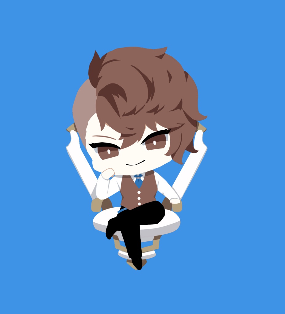 フチなしアクスタ（琵琶坂）