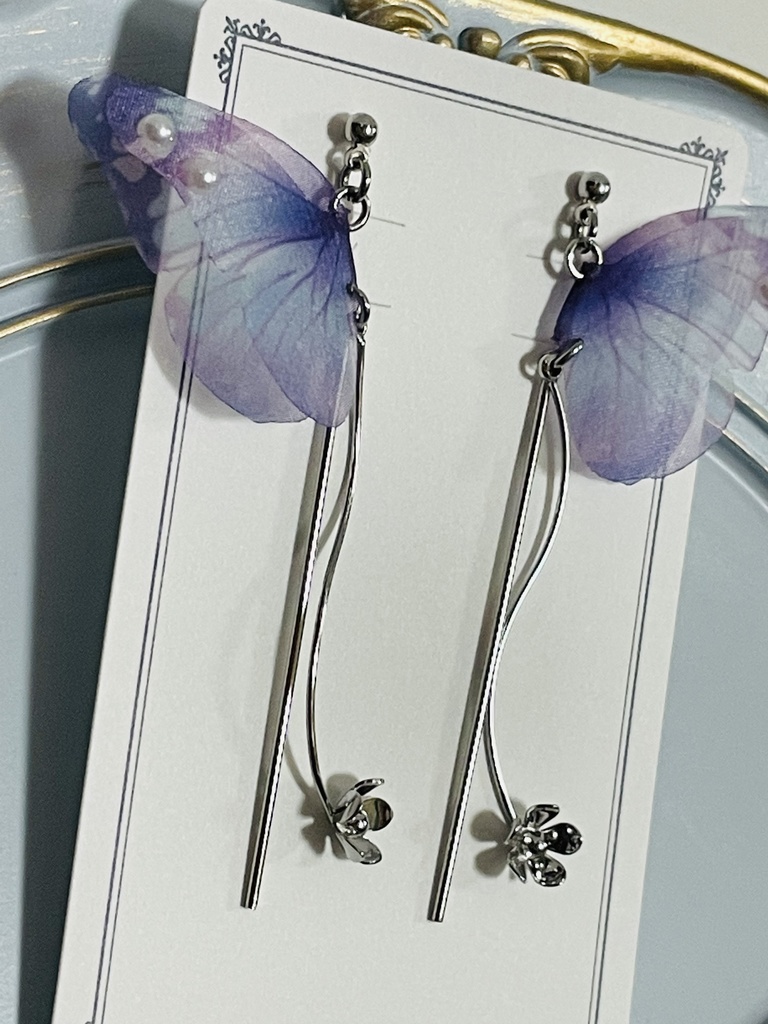 蝶々 ピアス アクセサリー