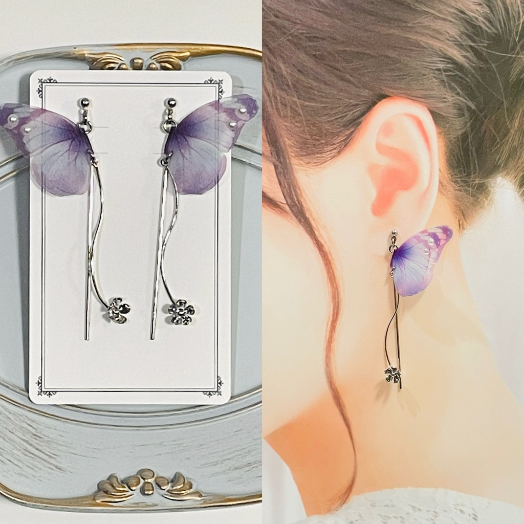 蝶々 ピアス アクセサリー 