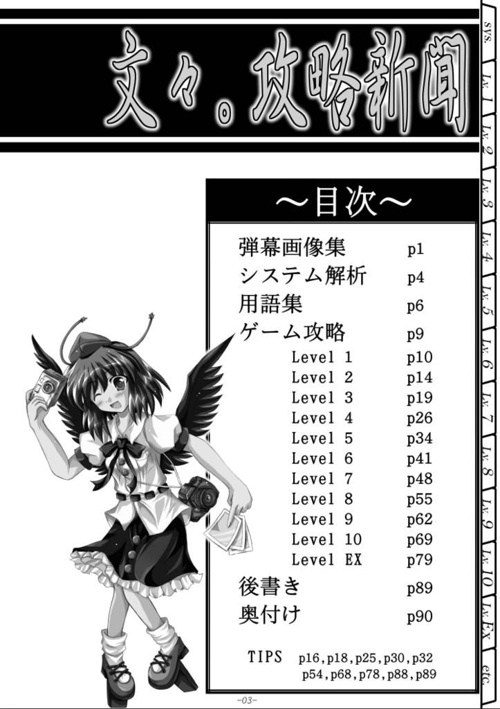 【東方文花帖 攻略本】文々。攻略新聞