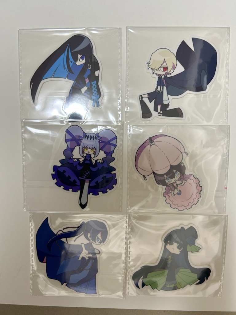 霧町最中ダイカットステッカー