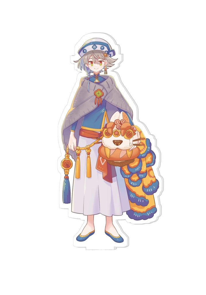 八田ルイ - 100mmアクリルフィギュア -