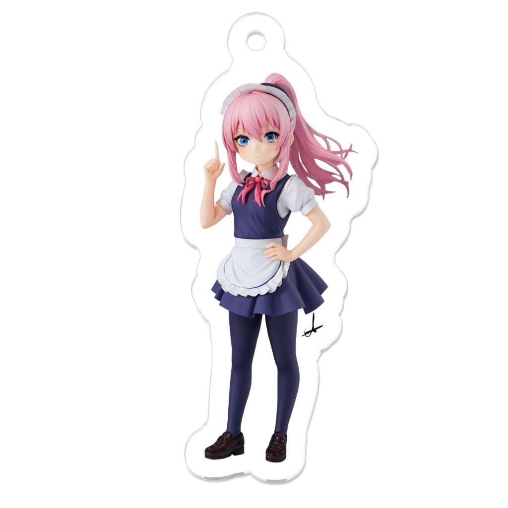 Yui アクリルキーホルダー - 50 x 50 (mm)