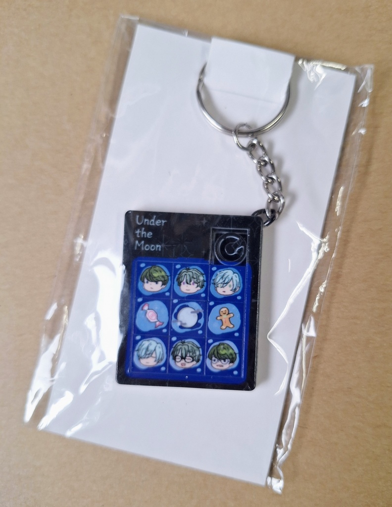 組織 パズルキーホルダー