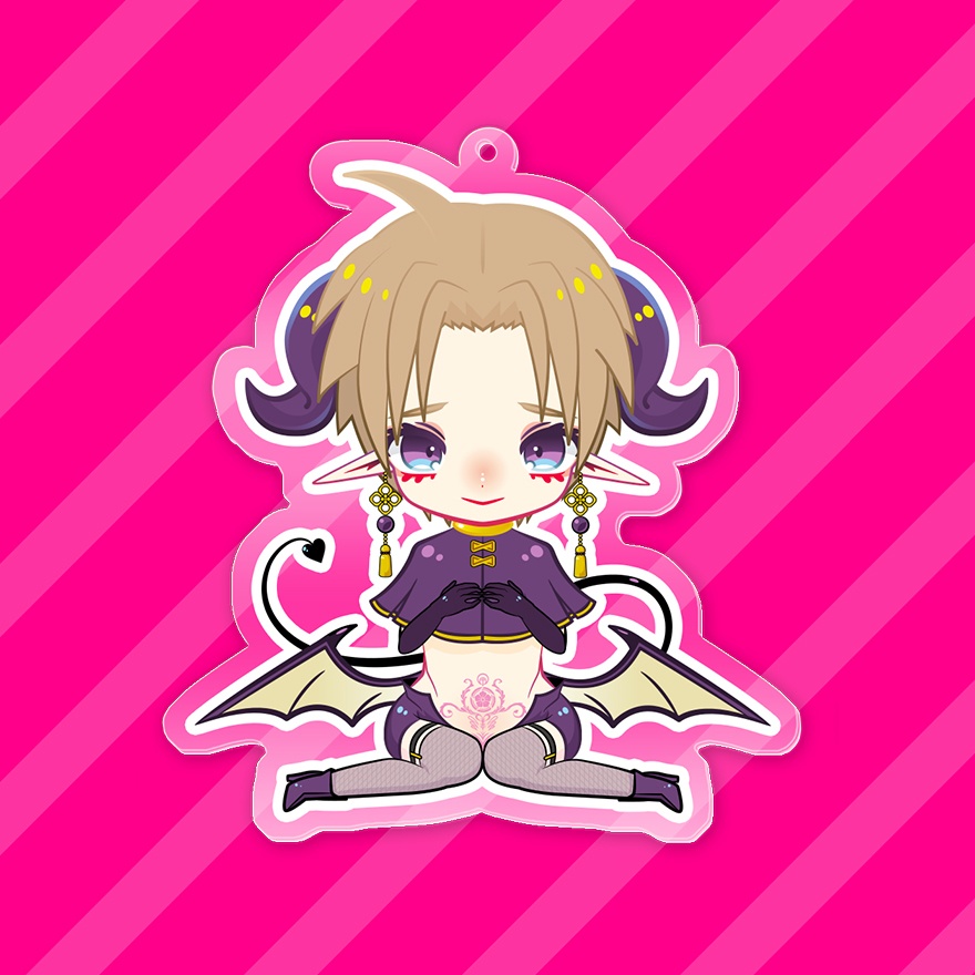 【7/7再販】淫魔化男士アクキー(全7種)