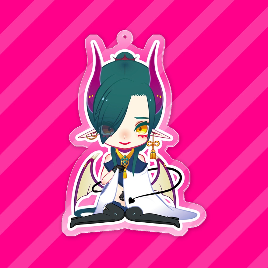 【7/7再販】淫魔化男士アクキー(全7種)