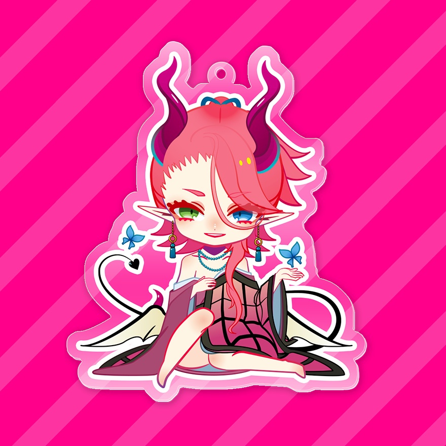 【7/7再販】淫魔化男士アクキー(全7種)