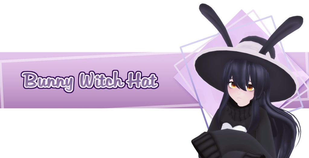 Bunny Witch Hat