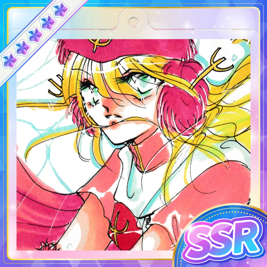 アクリルキーホルダー 少女怪盗Ψ