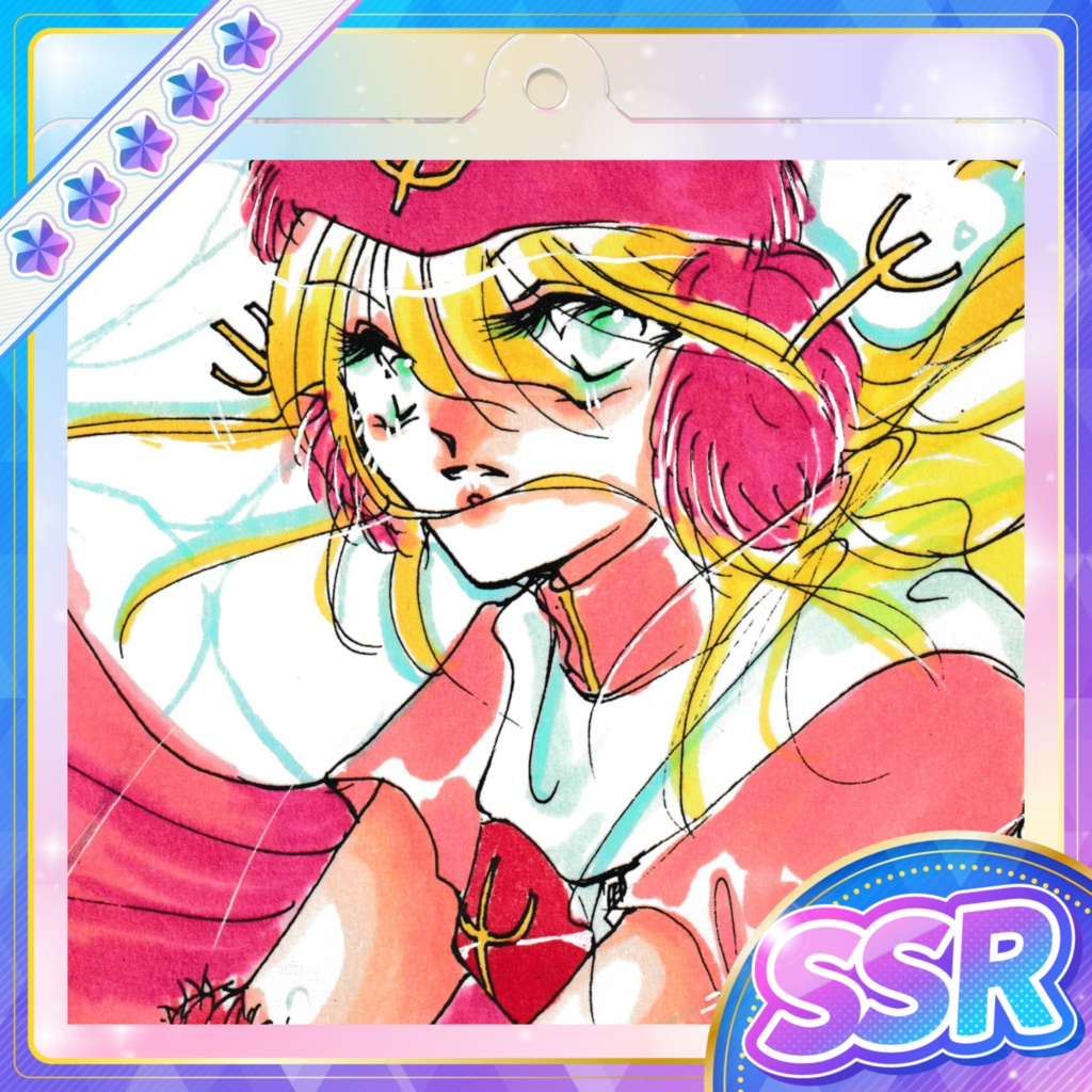 【コーティング】アクリルスタンド 少女怪盗Ψ