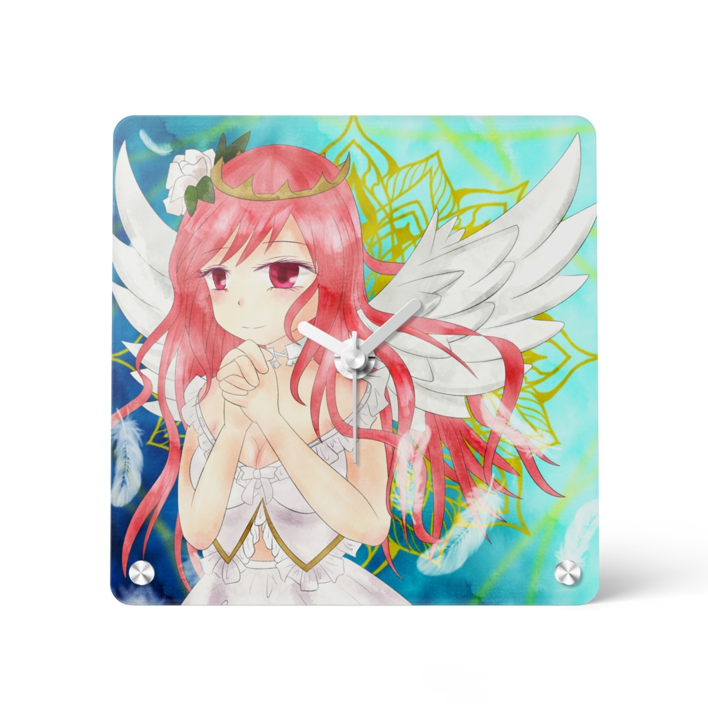 「セフィラの祈り」アクリル時計