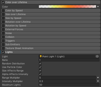 ろうそくのパーティクル/Candle Particles