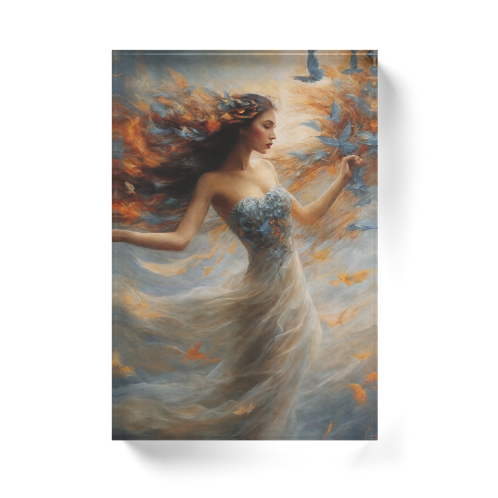 Bird (100megapixels ultra-high-resolution 11584x9408px) アクリルブロック