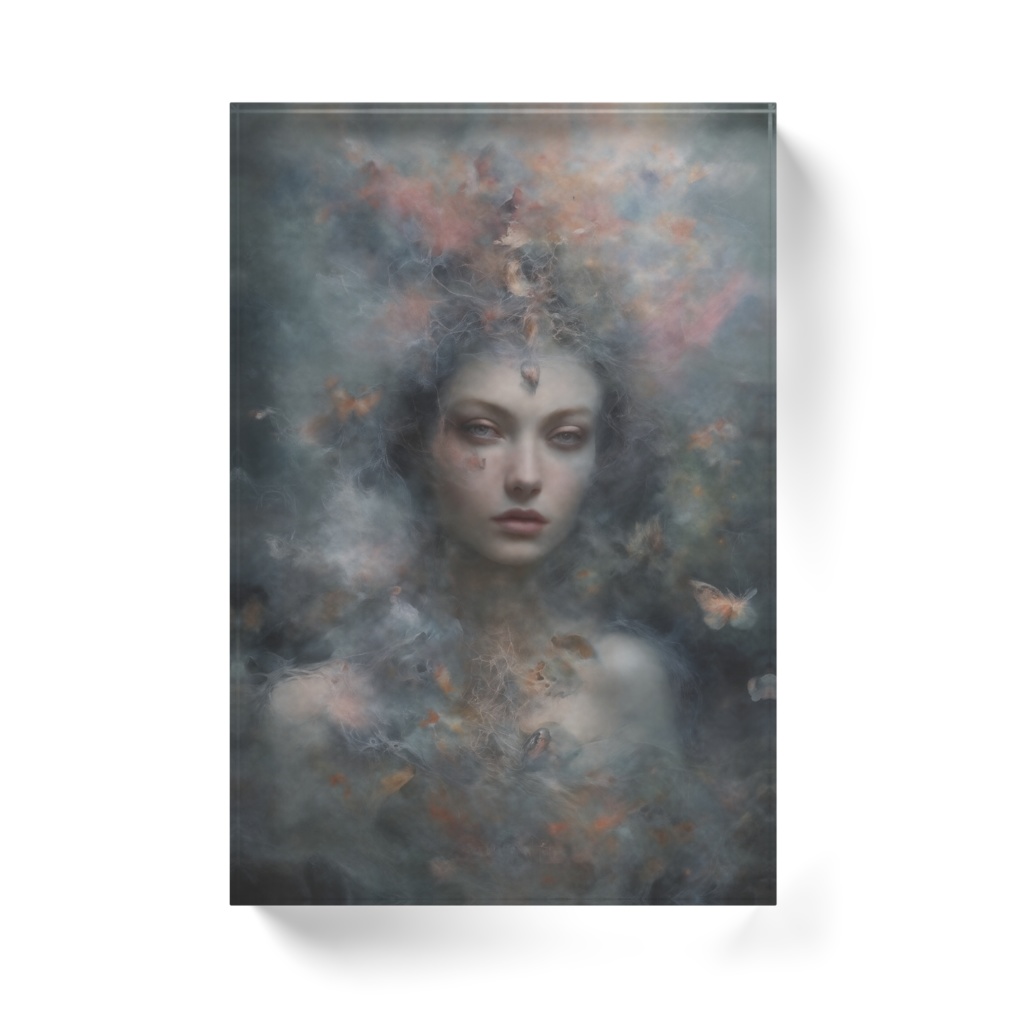 The spirit wielder (100megapixels ultra-high-resolution 11584x9408px) アクリルブロック