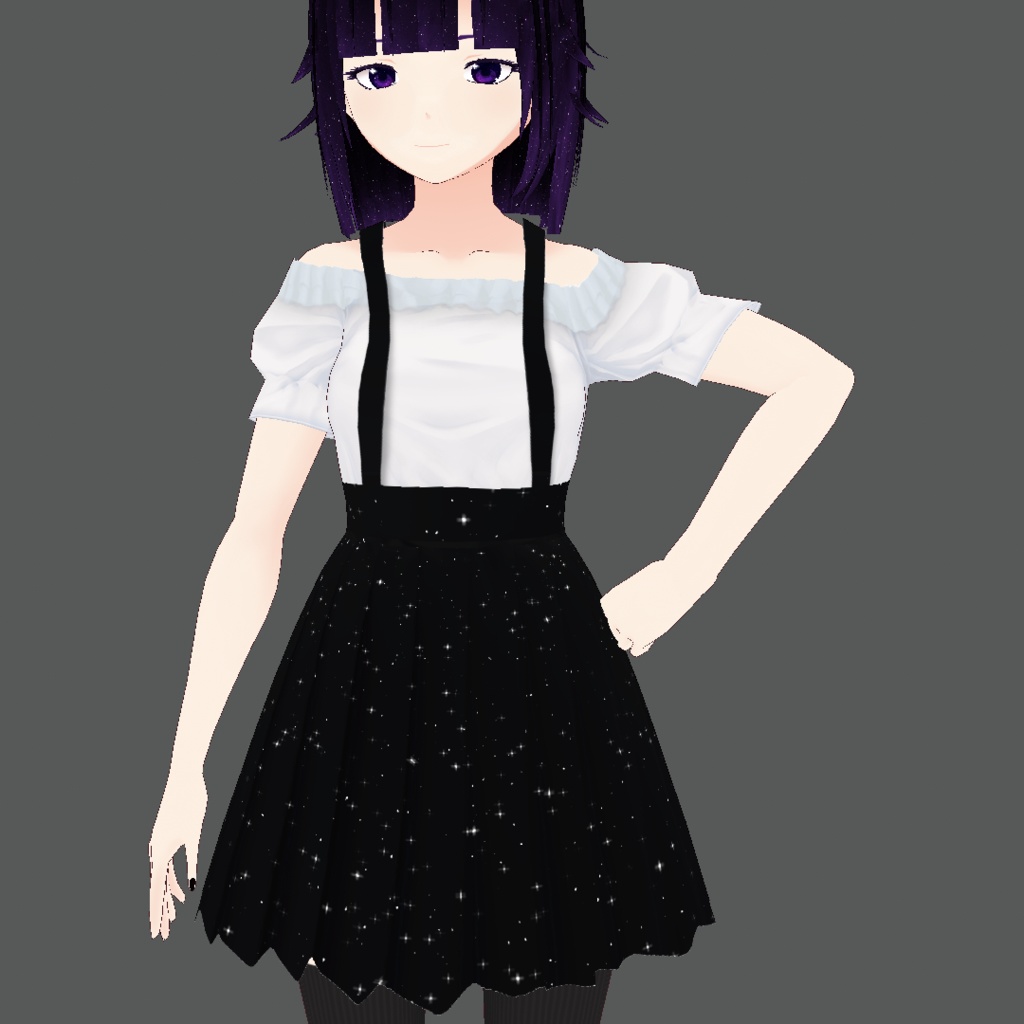 [VRoid] Starry Sky Dress texture