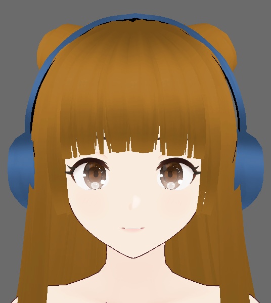 [VRoid 1.0] Headphones - hair preset