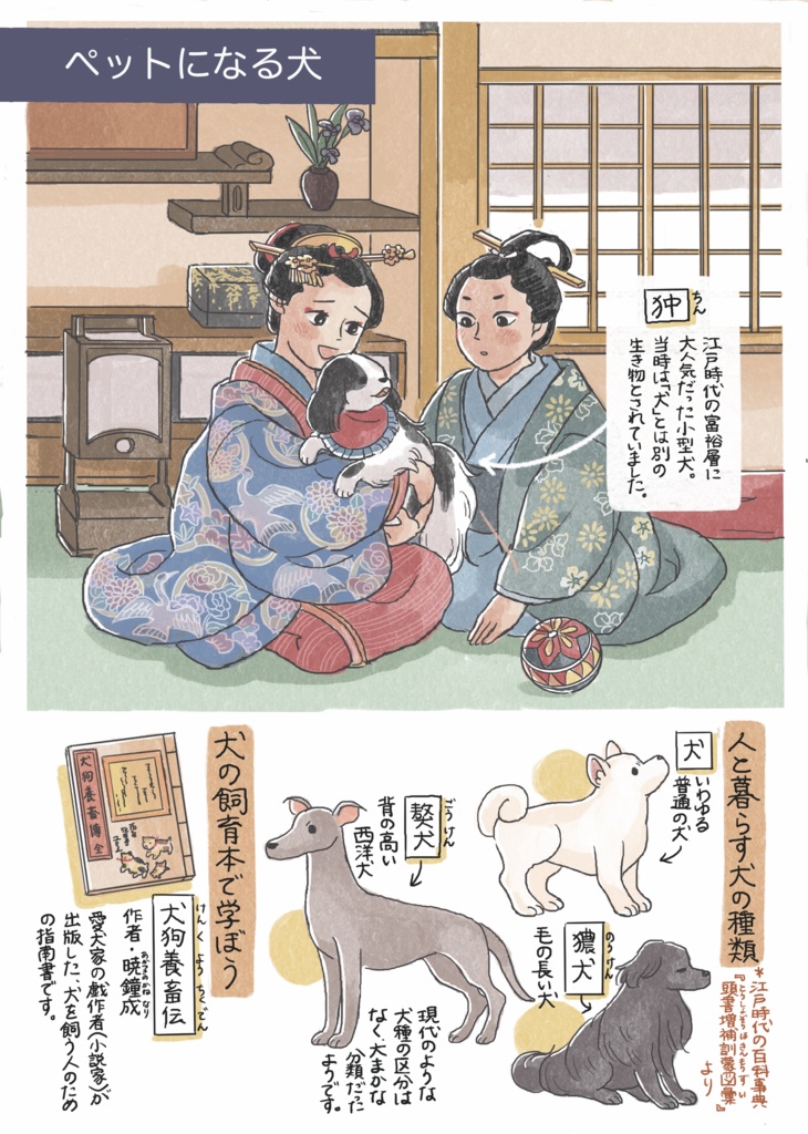 江戸時代の犬ものがたり