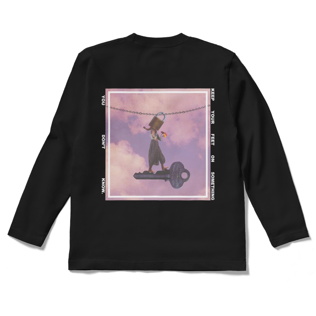 "Padlock" ロングスリーブTシャツ