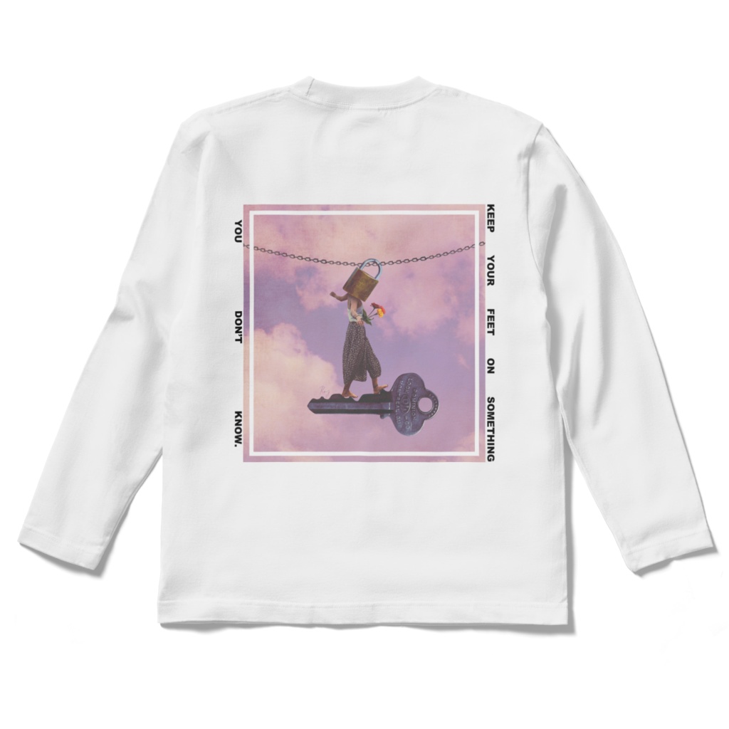 "Padlock" ロングスリーブTシャツ