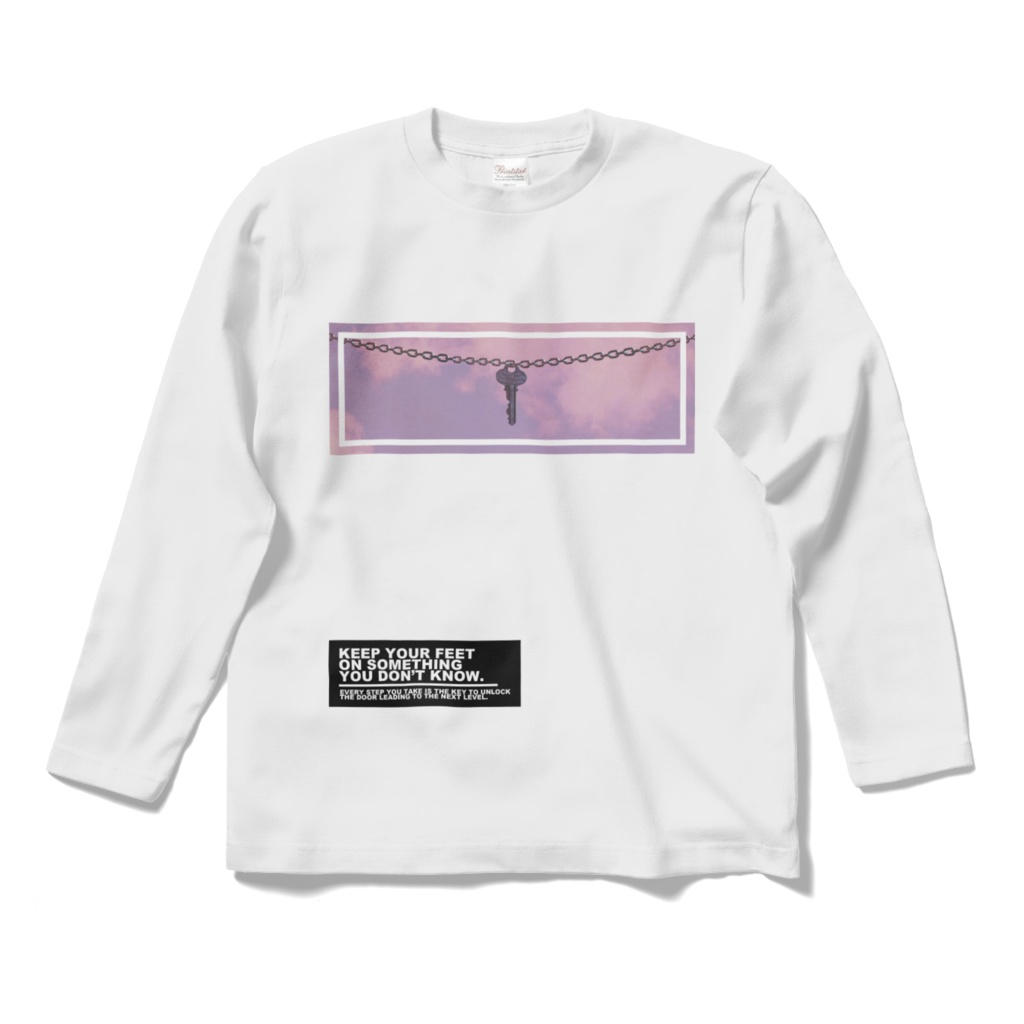 "Padlock" ロングスリーブTシャツ