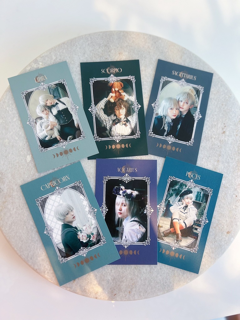 ZODIAC SIGN CARD 星座カード(6枚 / 12柄)