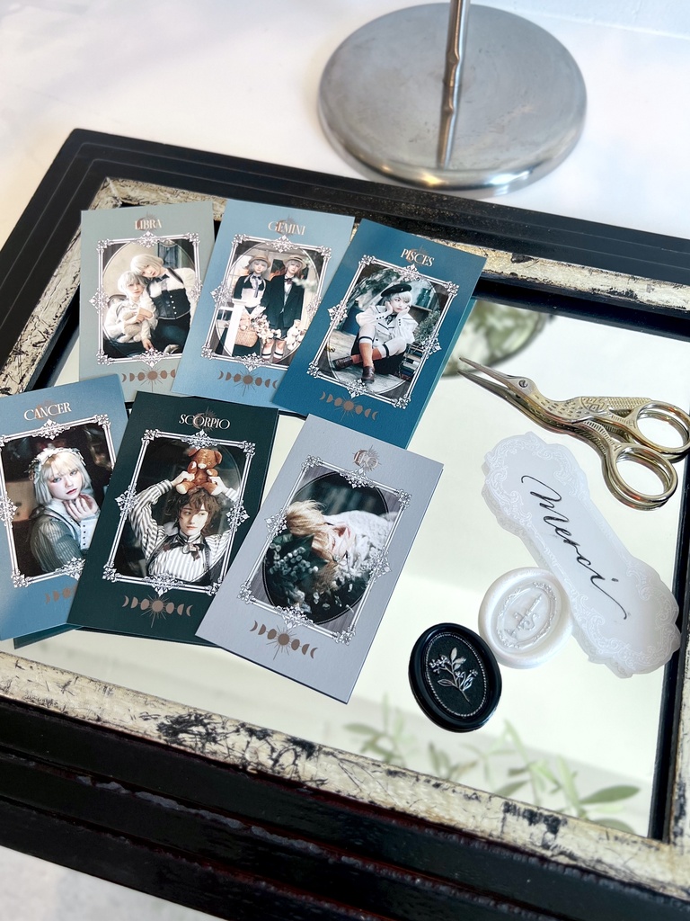 ZODIAC SIGN CARD 星座カード(6枚 / 12柄)