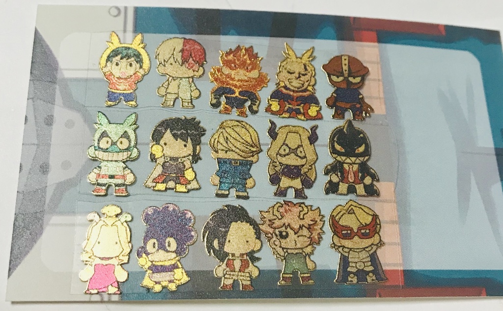 ヒロアカ　シール