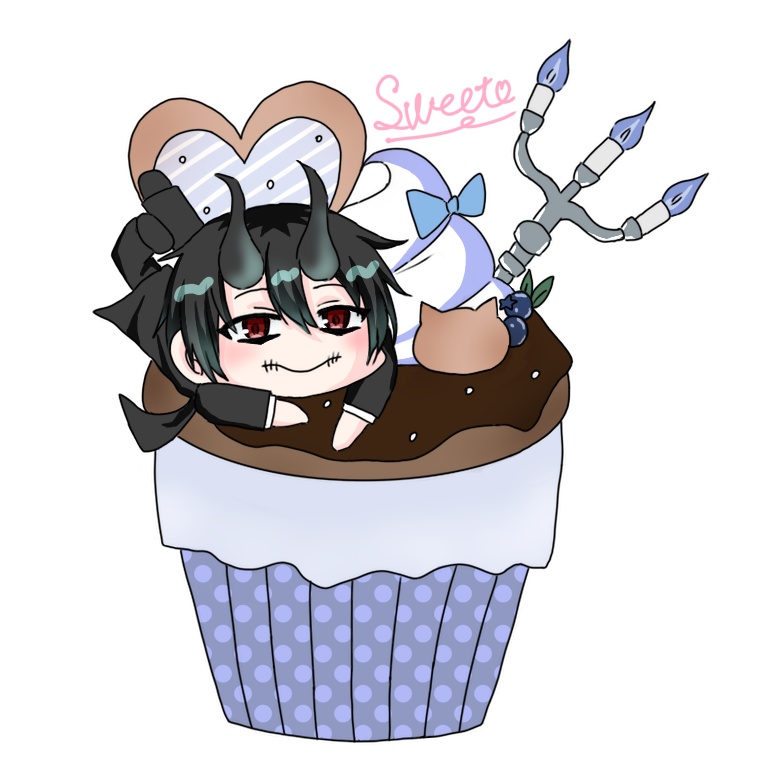 黒クロフェルトキーホルダー