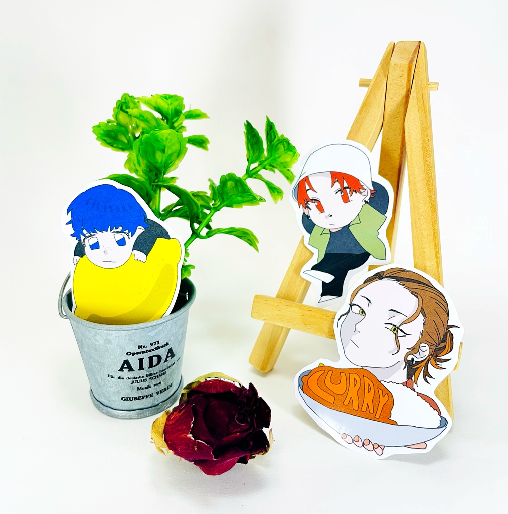 オールスター🎸バンドマンシール