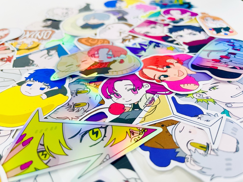 オールスター🎸バンドマンシール