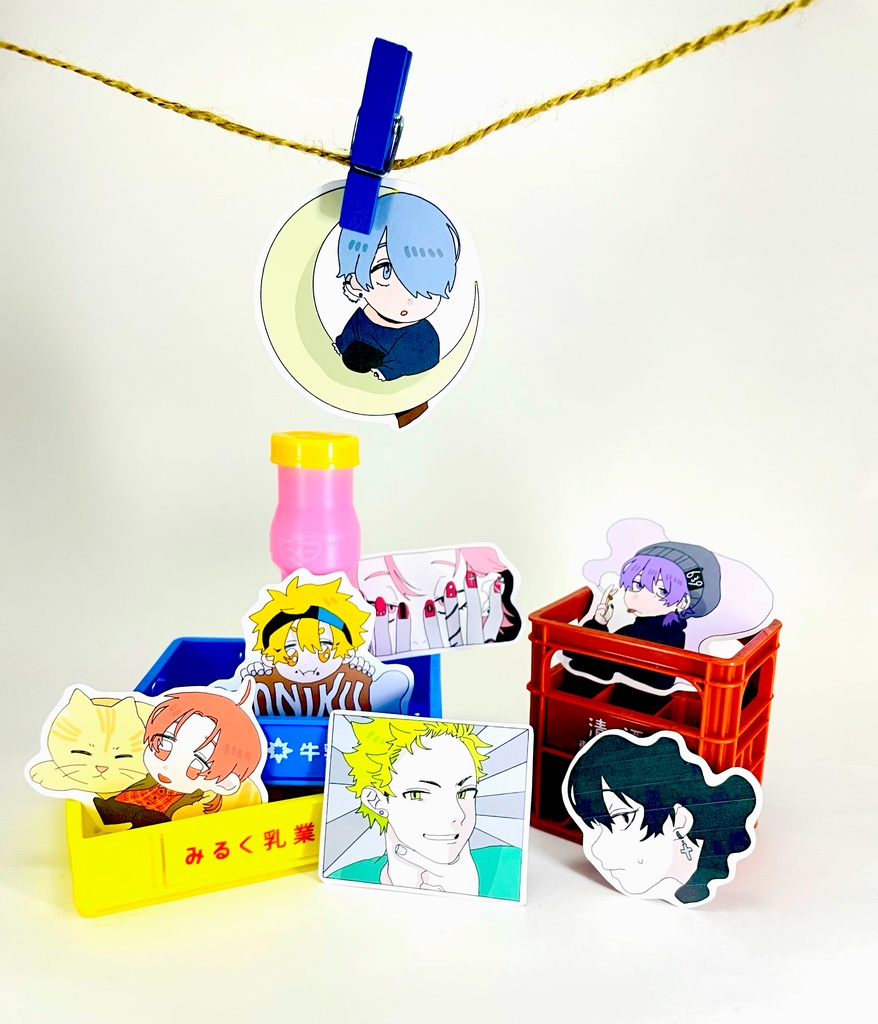 オールスター🎸バンドマンシール