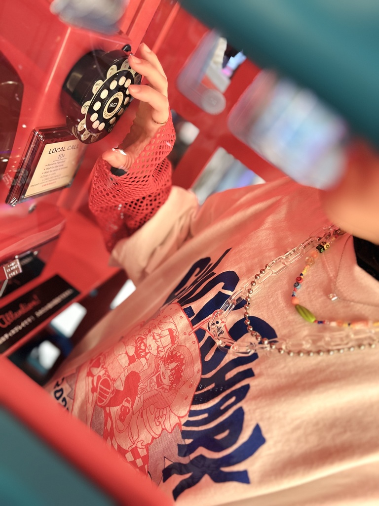 CHICK IN SHARK USEDボディ2色Tシャツ