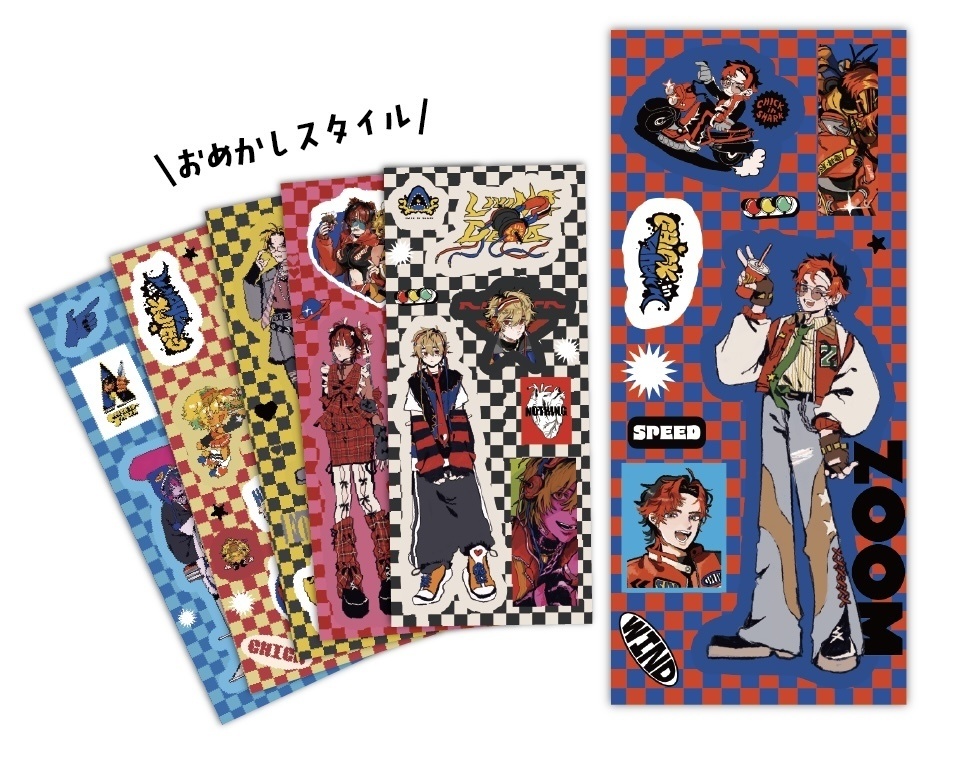 【NEW】キャラシートシール