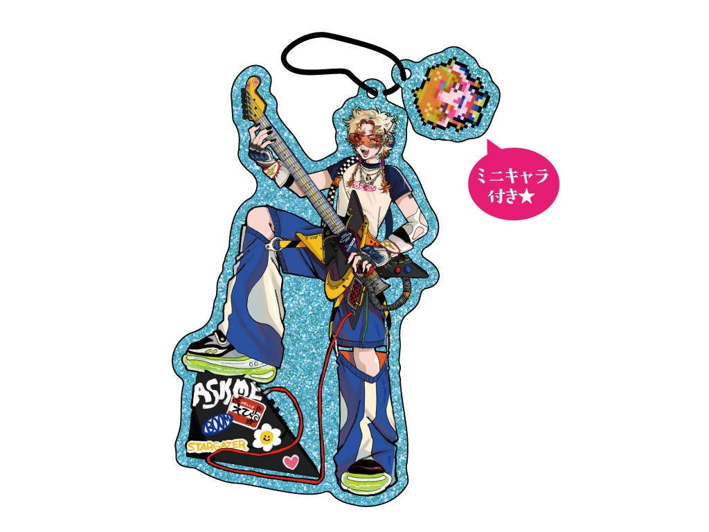 【NEW】キラキラ★ギャラクシーアクキー(いせえびくんver.)