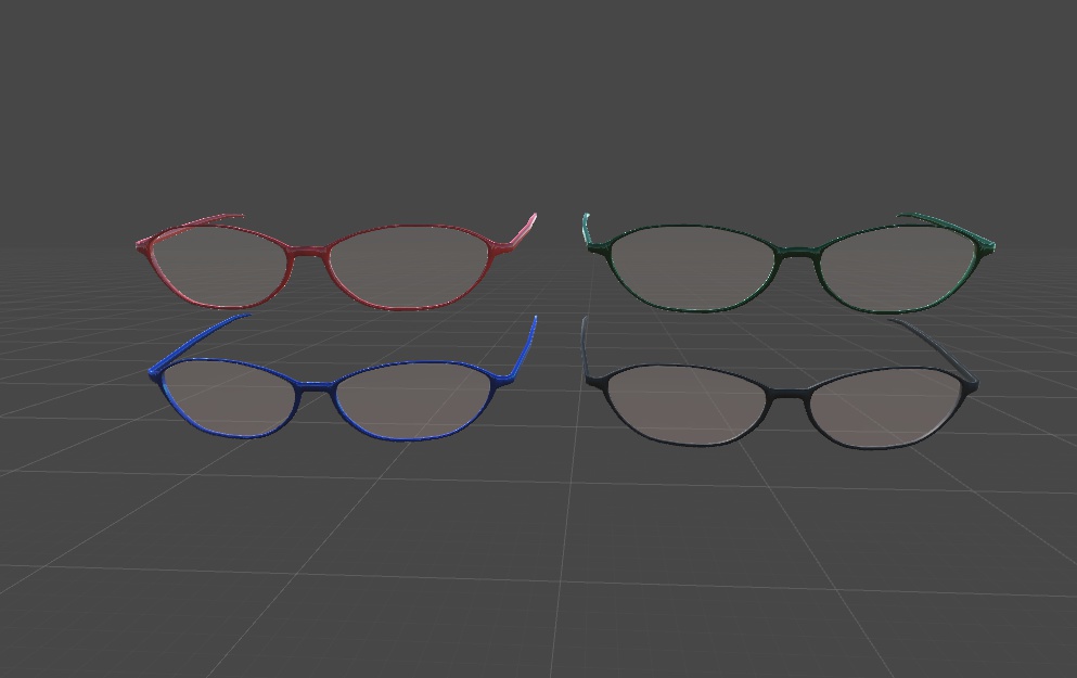 しんぷるおーばるぐらす.unitypackage (バリエーション追加)