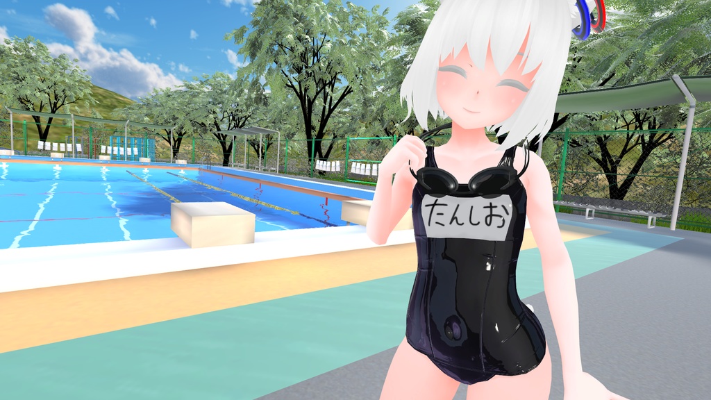 水陸両用眼鏡.unitypackage (水中メガネ、ゴーグル)