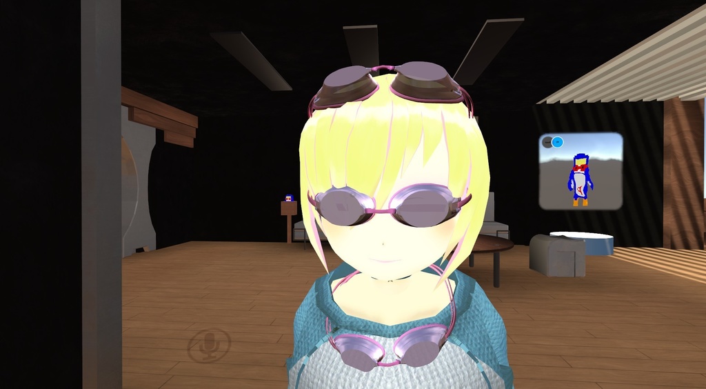 水陸両用眼鏡.unitypackage (水中メガネ、ゴーグル)