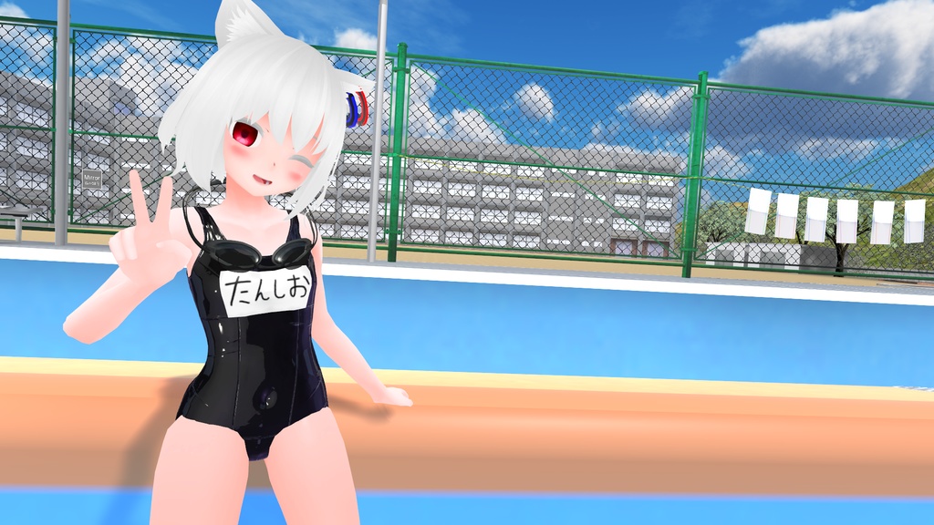 水陸両用眼鏡.unitypackage (水中メガネ、ゴーグル)