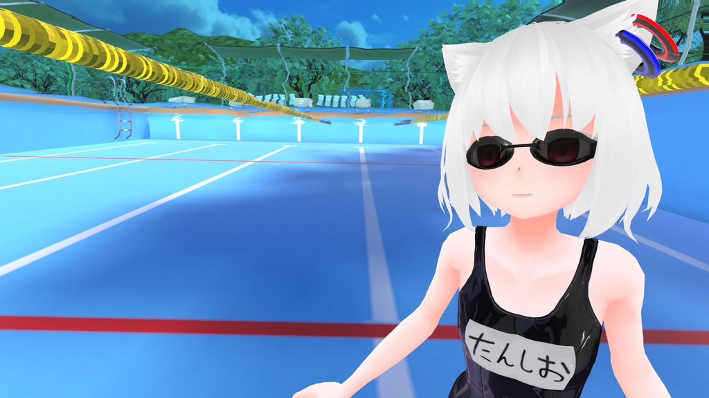 水陸両用眼鏡.unitypackage (水中メガネ、ゴーグル)