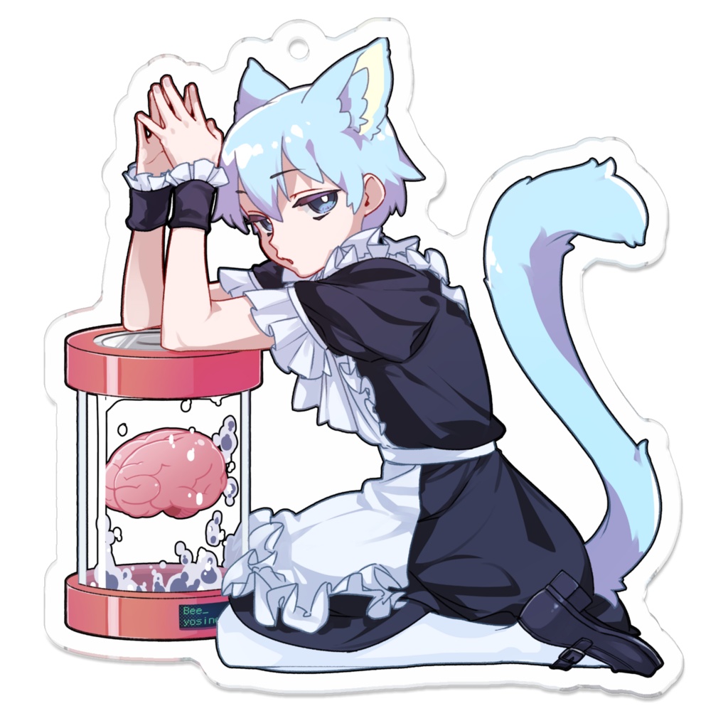 村上さんアクキー しっぽつきver