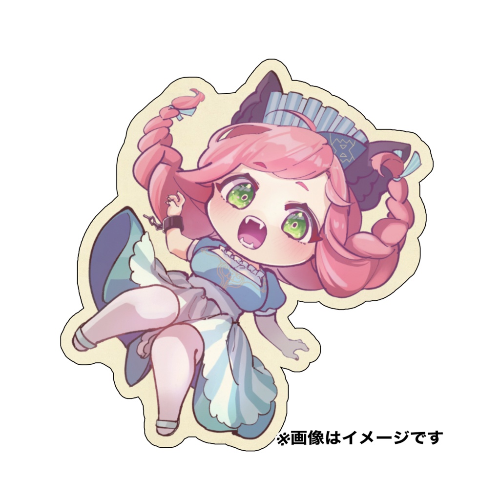 ダイカットシール プラム