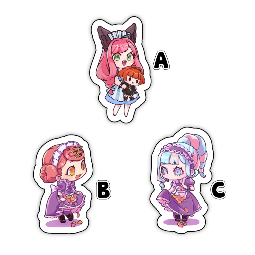 ダイカットシール クリアPP