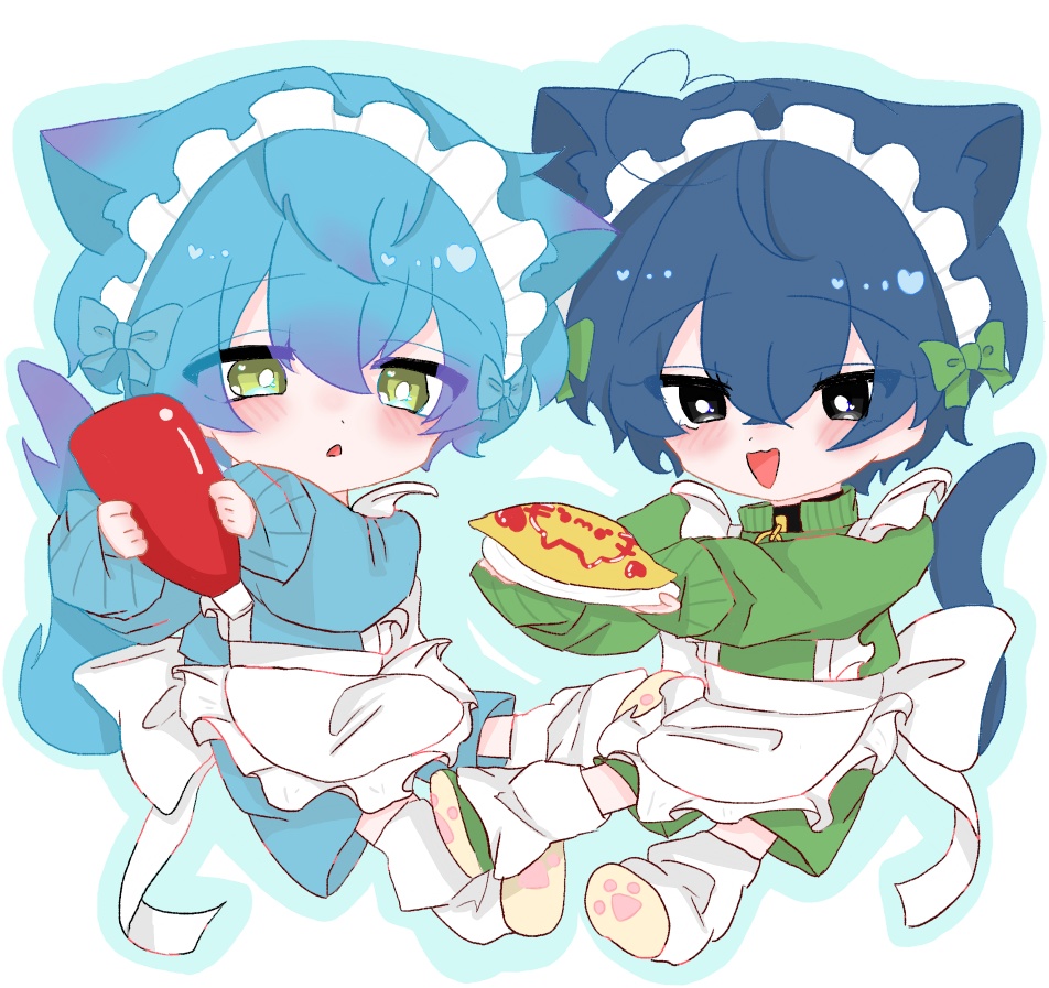 おせいおジャージメイドアクキー みにver.